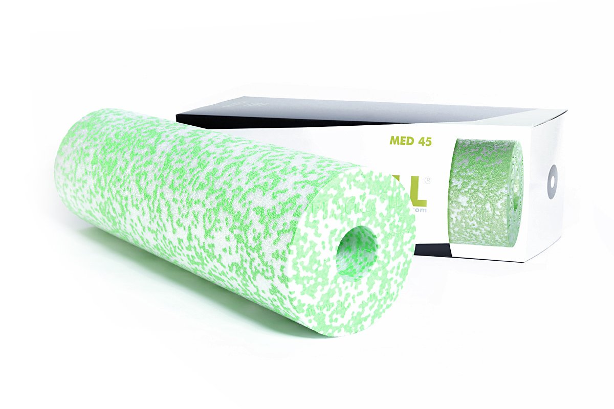 Blackroll MED Foam Roller - 45 cm - Wit/Groen