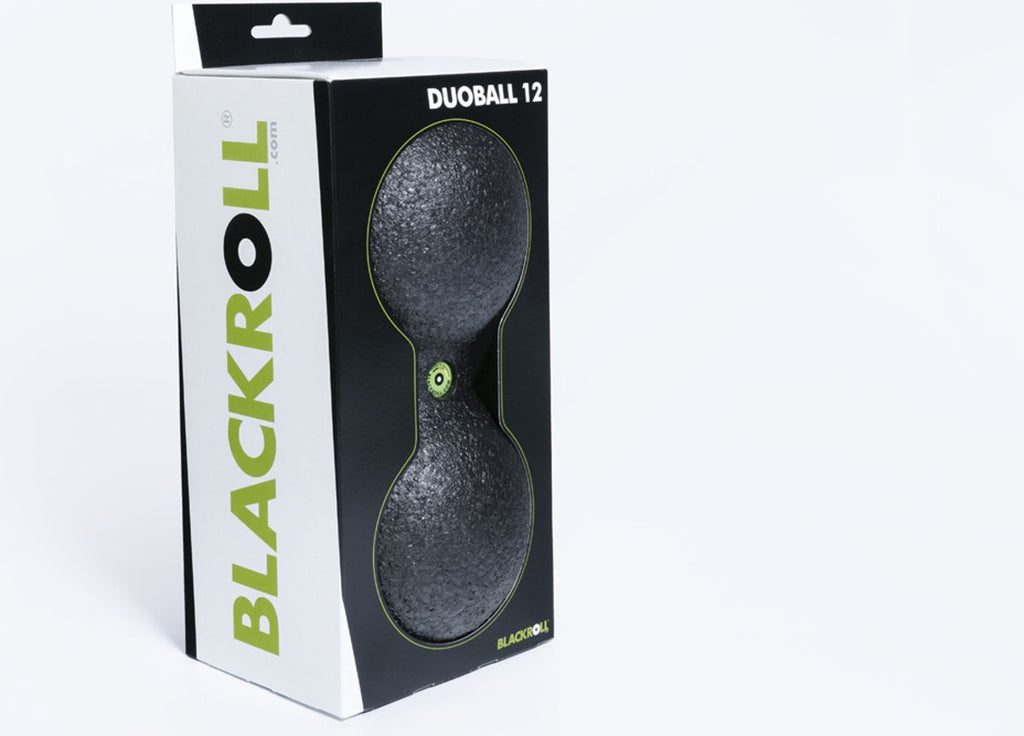 Blackroll Duoball - 12 cm - Zwart