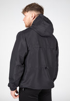 Gorilla Wear Bolton Windbreaker - Unisex Anorak - Zwart