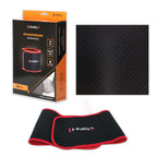 HMS Fitness Afslank Tailleband - Zwart/Rood