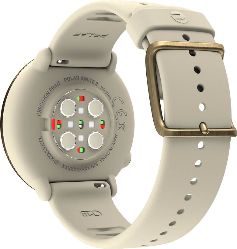 Polar Ignite 2 Sporthorloge - Champagne / Goud