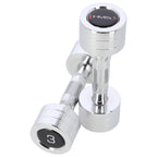 HMS Chroom Dumbbell Set - 2 x 3 kg