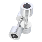 HMS Chroom Dumbbell Set - 2 x 8 kg