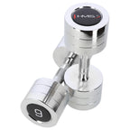 HMS Chroom Dumbbell Set - 2 x 9 kg