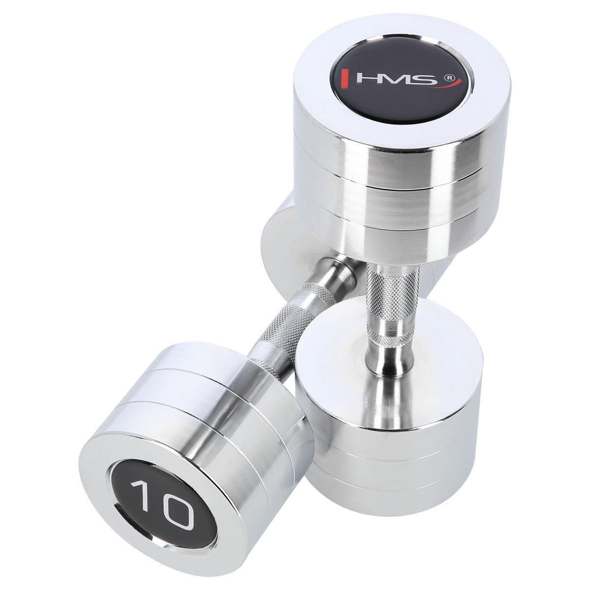 HMS Chroom Dumbbell Set - 2 x 10 kg