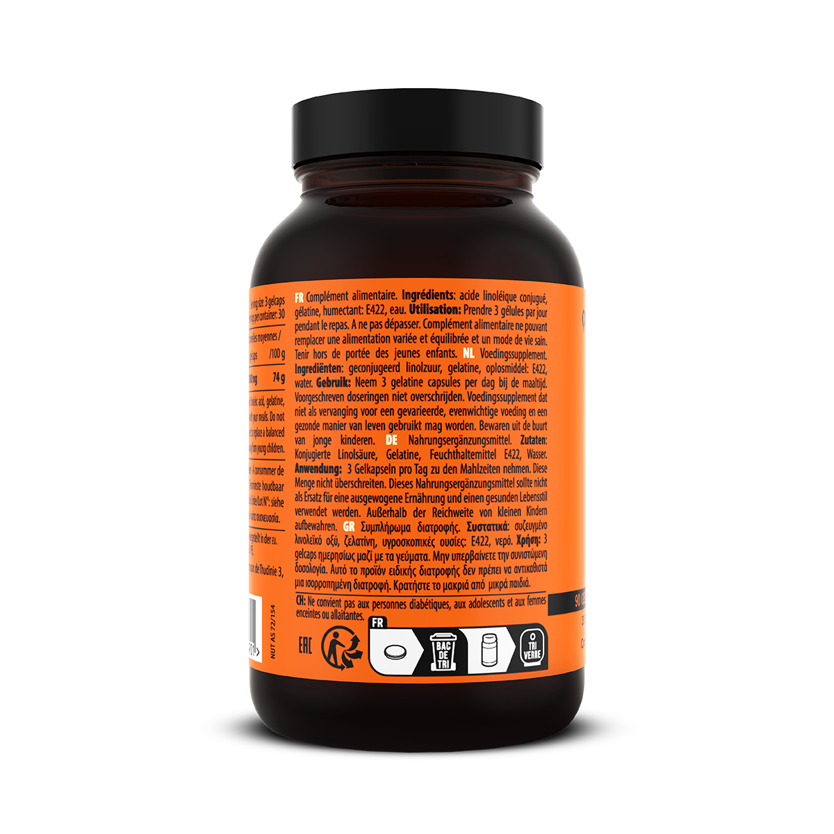 QNT CLA 1000 mg - 90 Gel Capsules