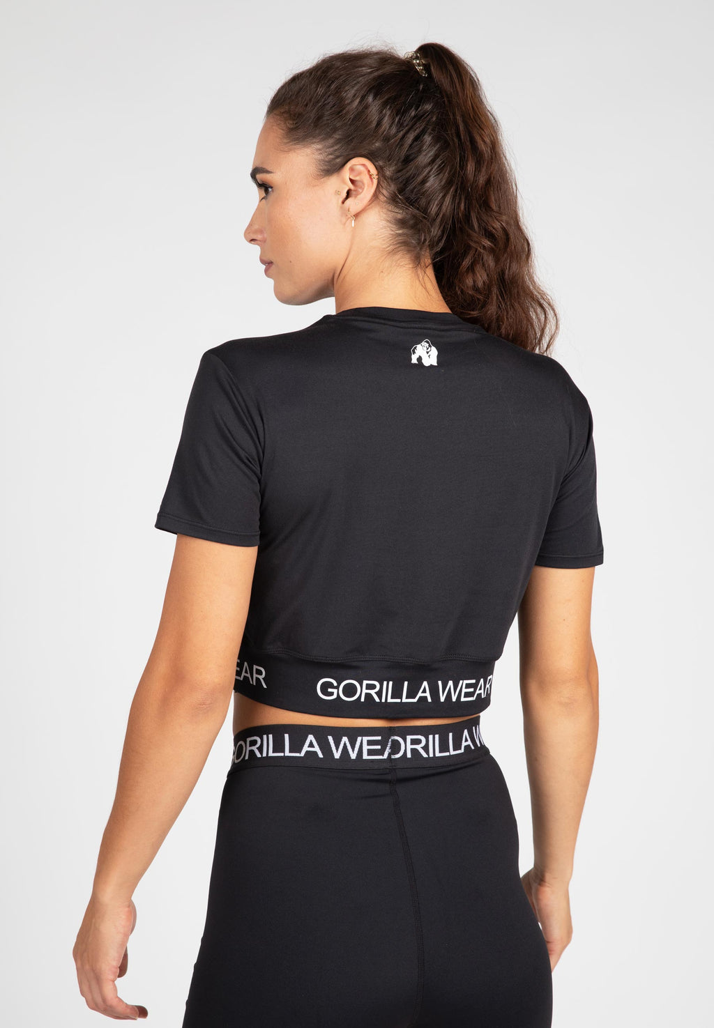 Gorilla Wear Colby Cropped T-shirt - Zwart