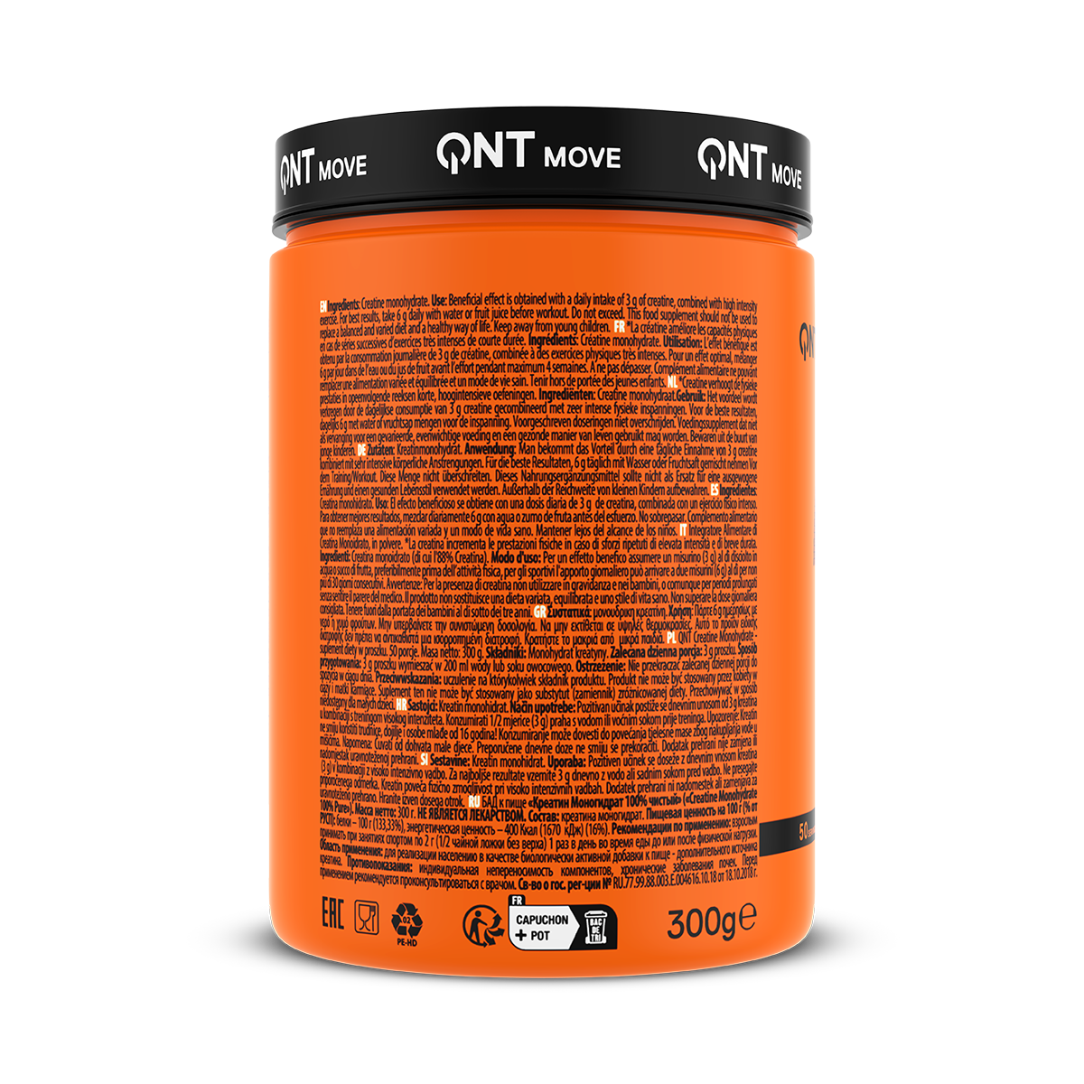 QNT Creatine Monohydrate - 300 gr