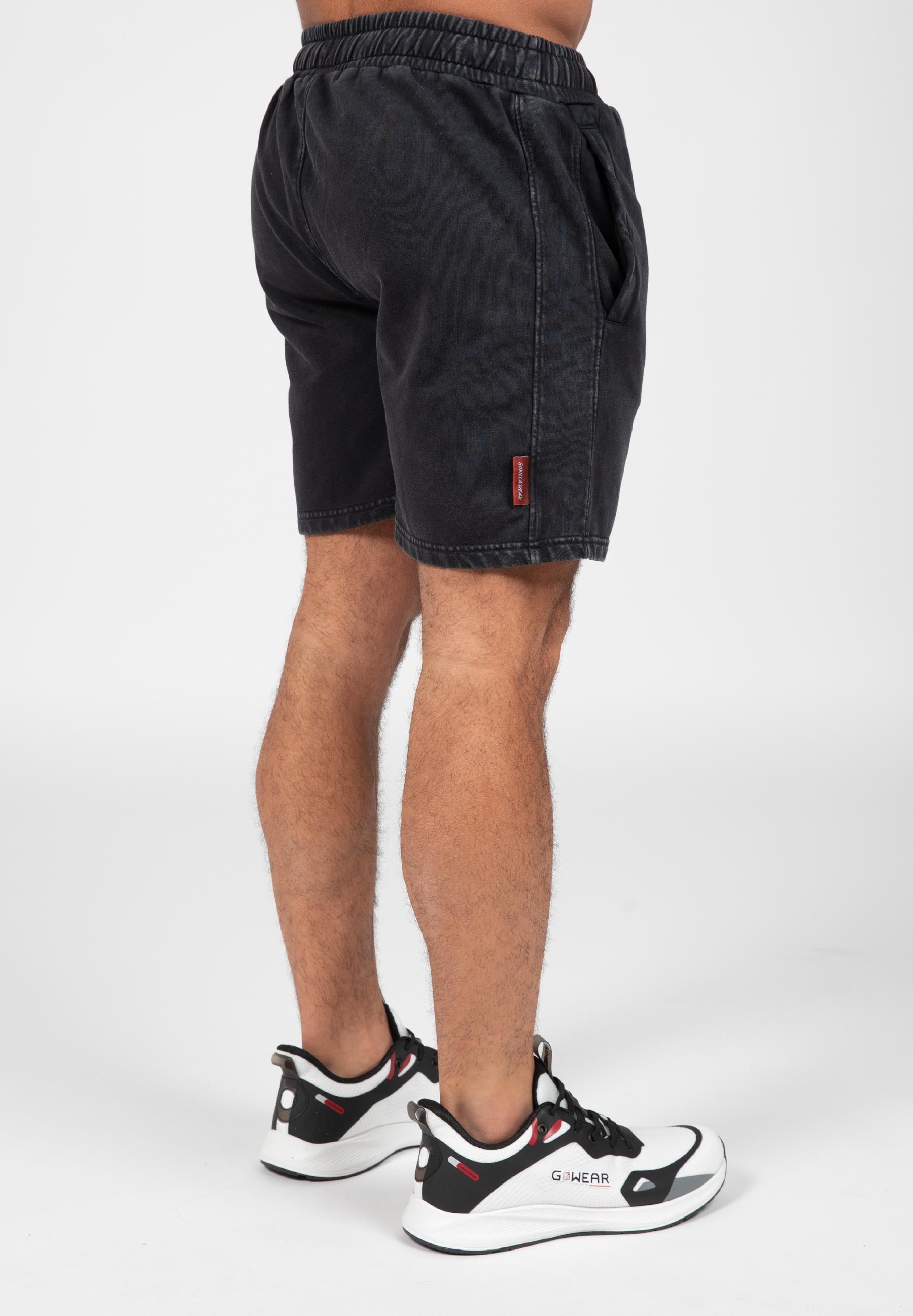 Gorilla Wear Curtis Sweat Shorts - Washed Grijs