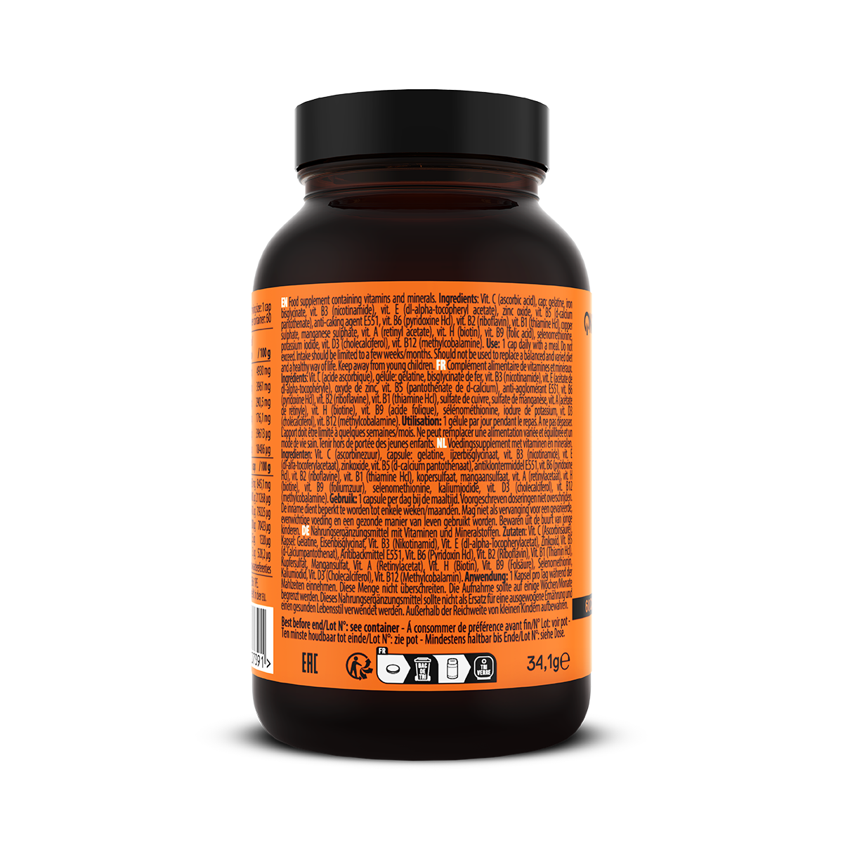 QNT Daily Vitamins - 60 Capsules