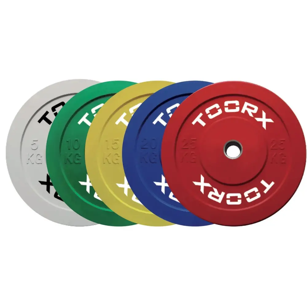 Toorx Fitness Bumper Plate - Olympische Halterschijf - 25 kg