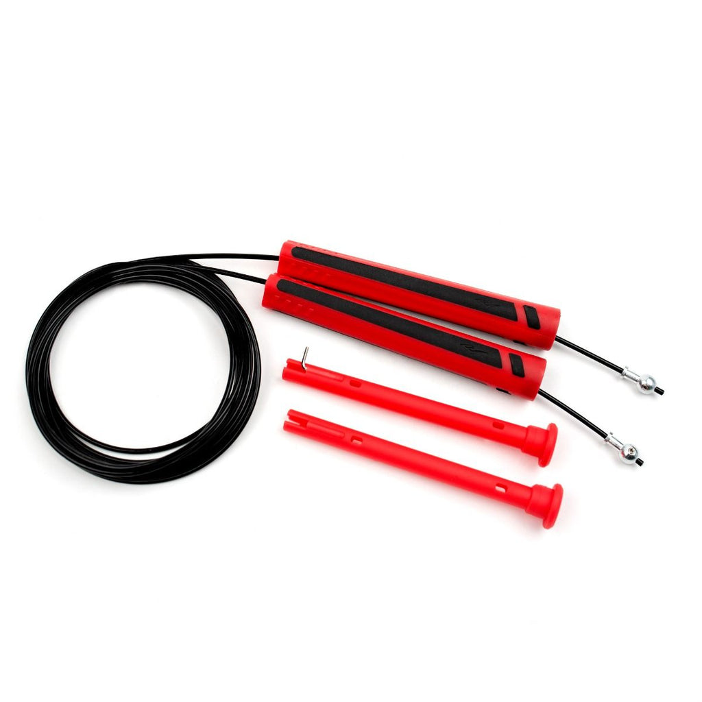 Everlast Socket Speed Rope - Springtouw - Zwart/Rood - 335 cm
