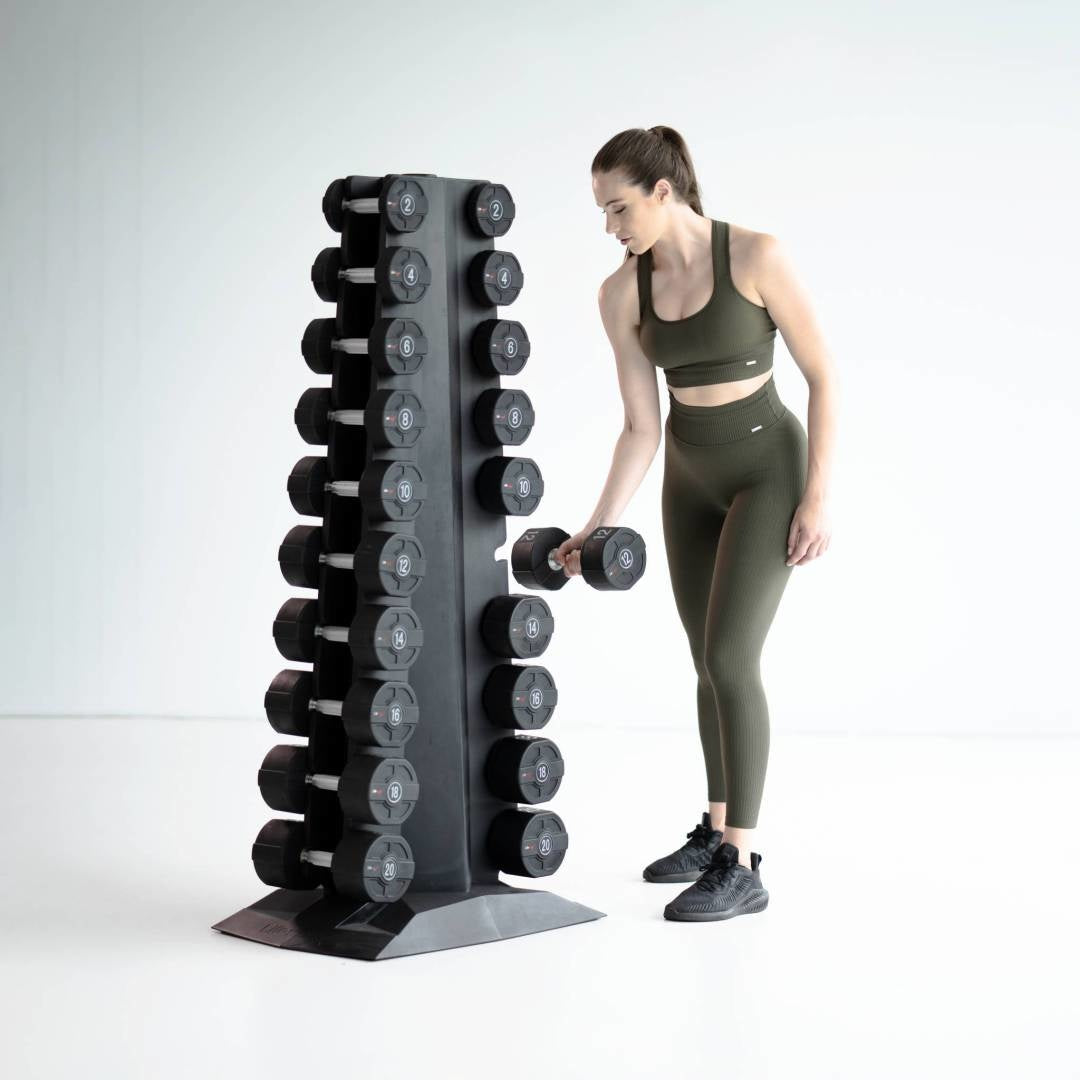 Lifemaxx Ronde PU Dumbbell - Per Stuk