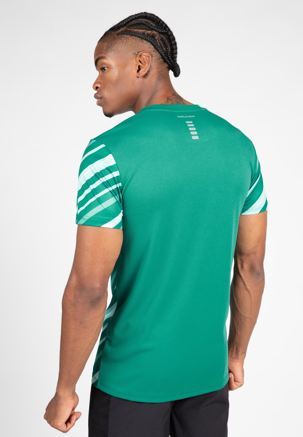 Gorilla Wear Easton T-shirt - Groen/Wit