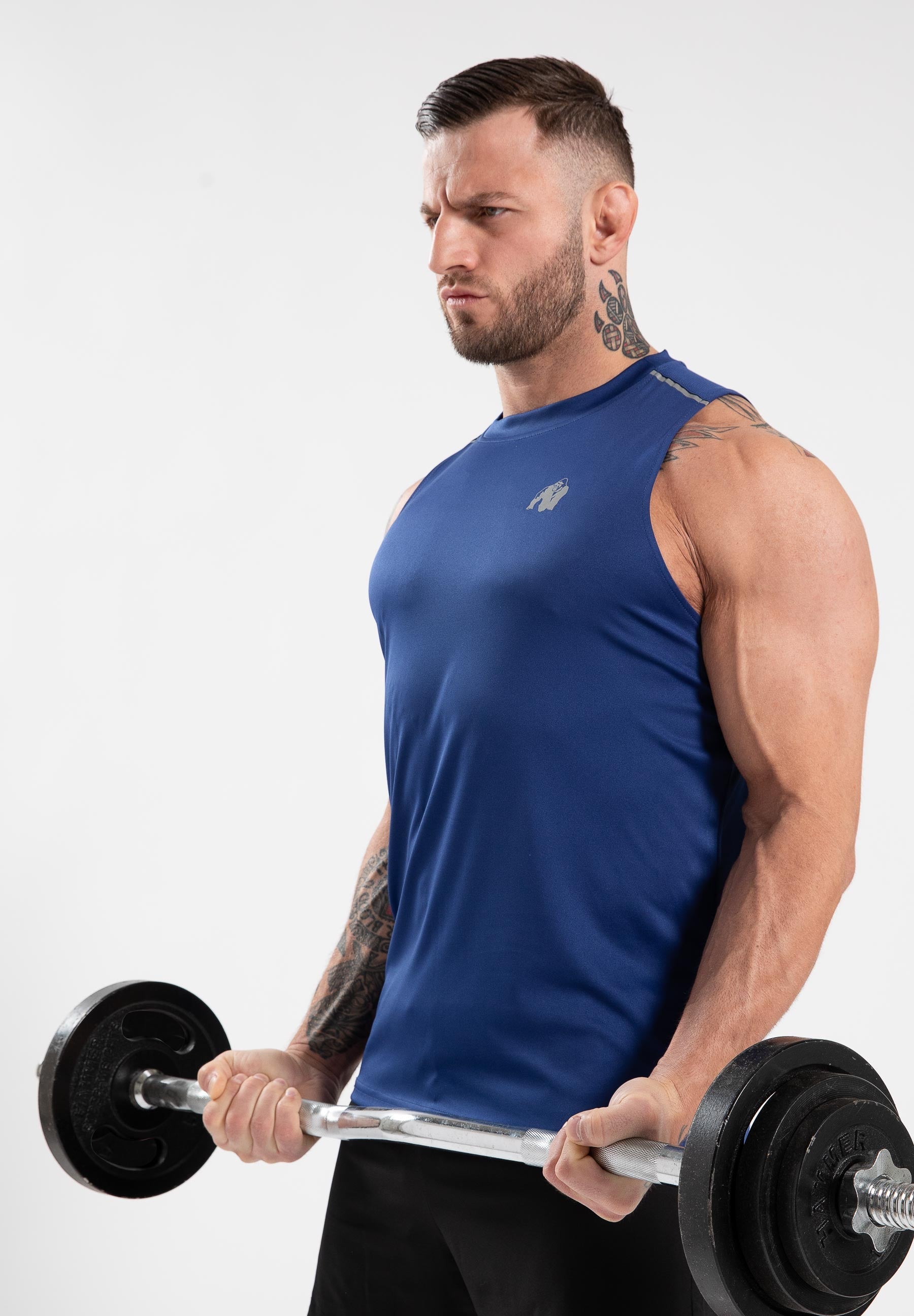 Gorilla Wear Easton Tank Top - Blauw