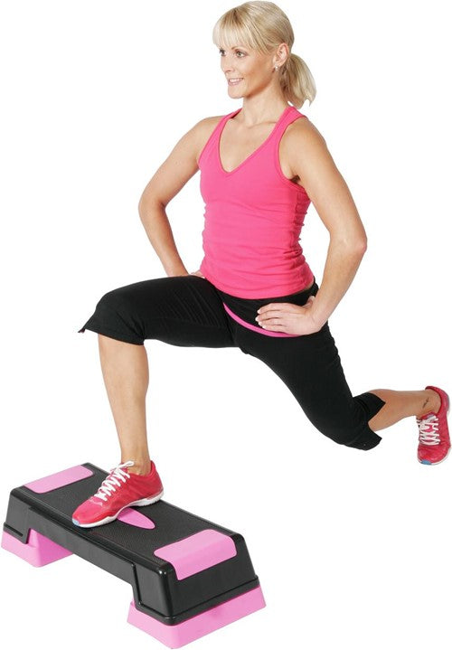 Gymstick Fitness Step - Aerobic Stepper - Met trainingsvideo