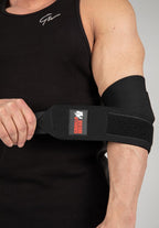 Gorilla Wear Elbow Wraps - Zwart