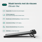 Dreaver Elevate One Walkingpad - met Stappenteller