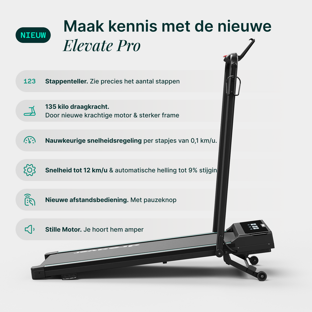 Dreaver Elevate Pro Loopband - Inklapbaar - Voor Thuis
