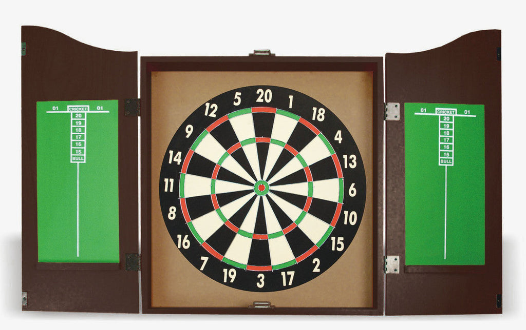Equinox Dartbord Kabinet Set Pegasus- Inclusief 6 Dartpijlen