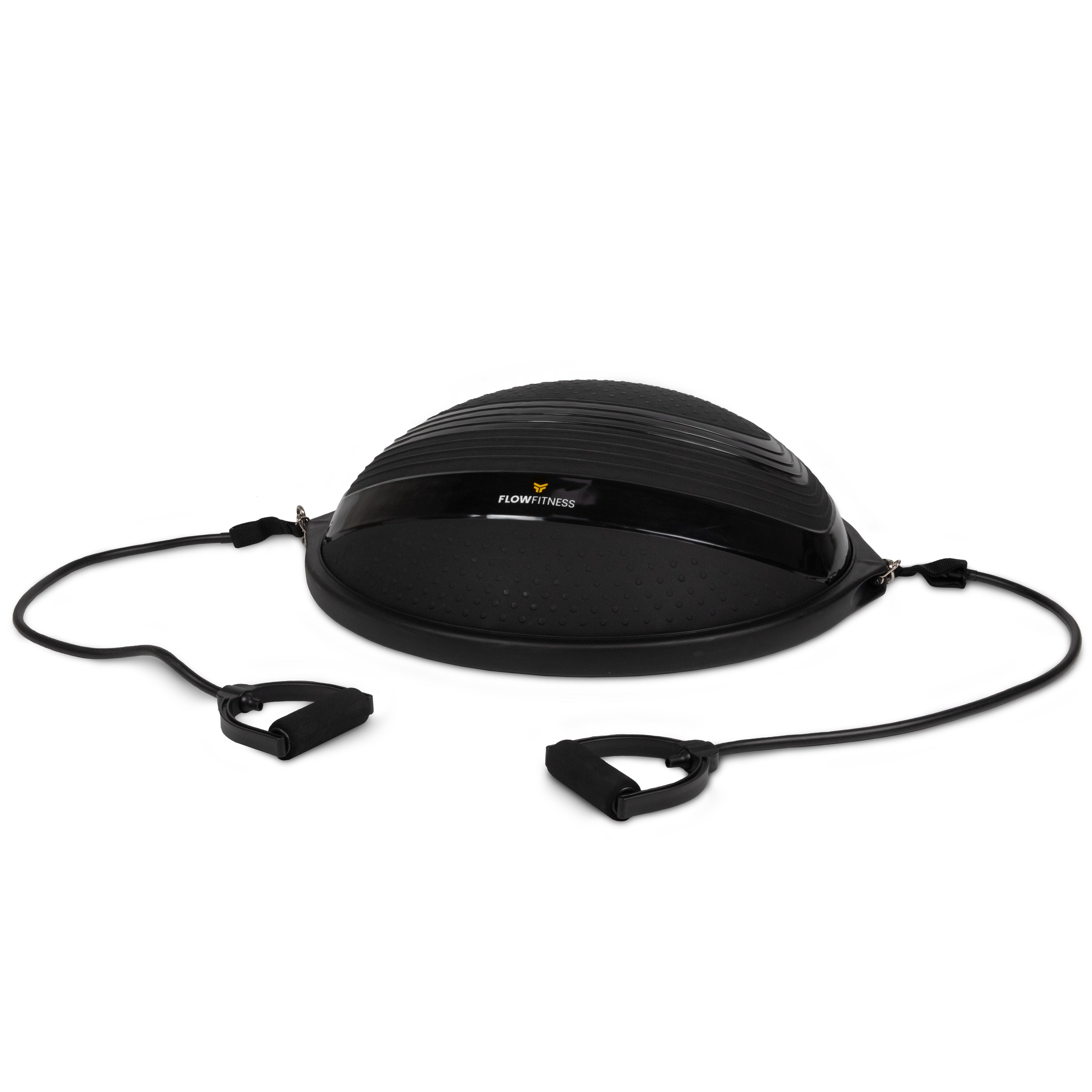 Flow Fitness Balanstrainer Pro - 63 cm - met Fitness Elastieken en Opblaaspomp