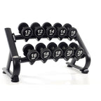 Muscle Power Dumbbellrek voor 5 Sets Deluxe