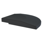 Flow Fitness Hoekprofiel Rubberen Tegel - 20 x 20 x 2 cm