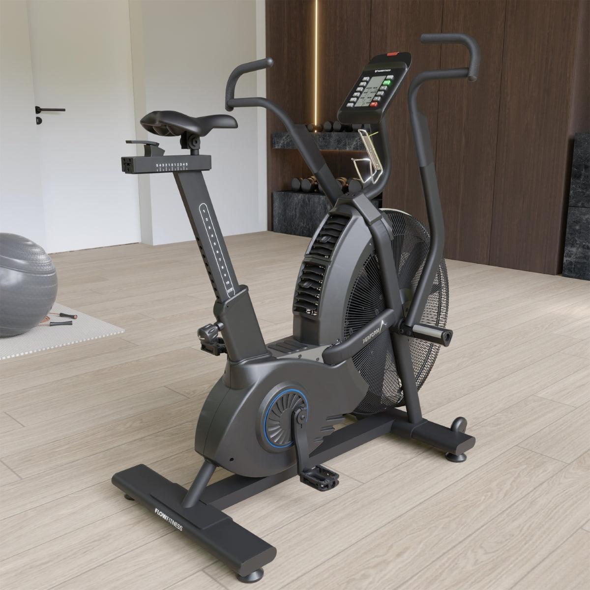 Flow Fitness Perform A1i Airbike - Krachtige HIIT trainer - Showroommodel