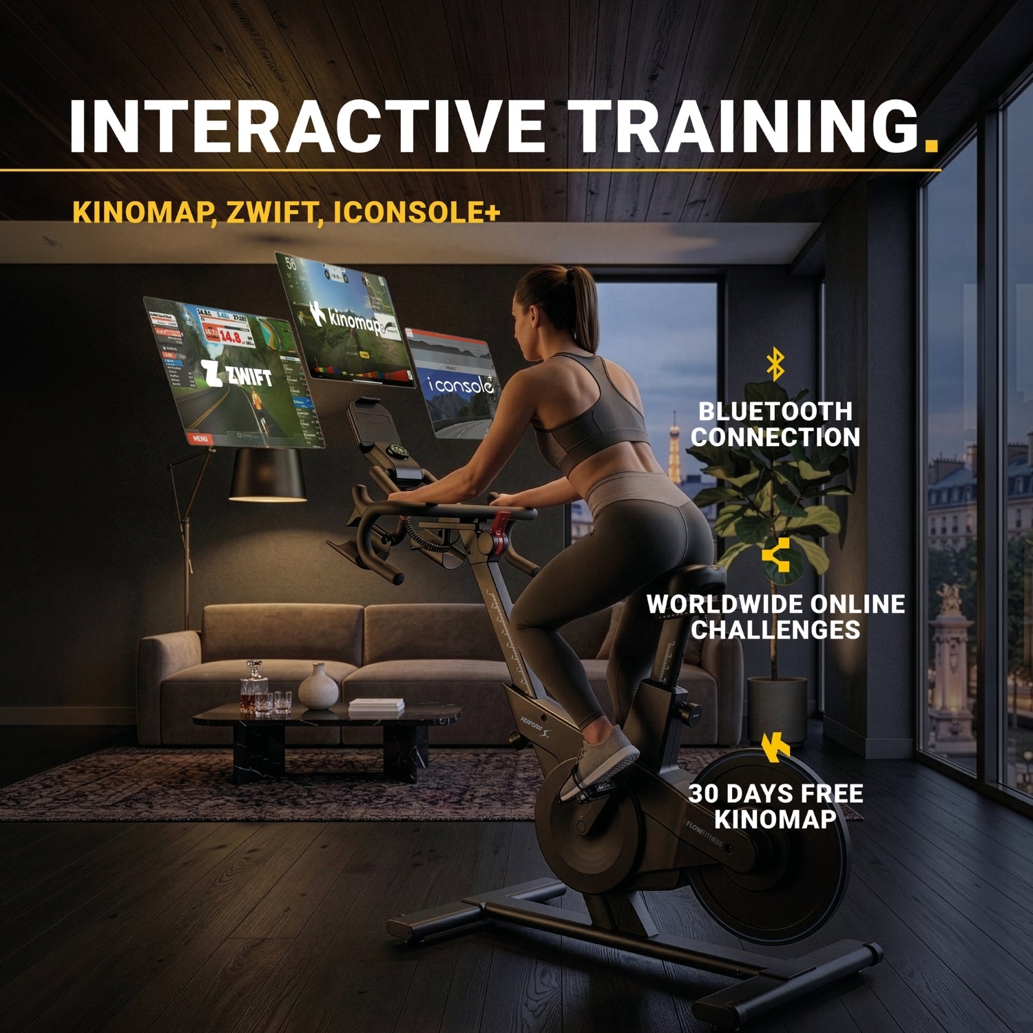 Flow Fitness Perform S2i - Semi-Professionele Indoor Cycle
