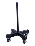 Lifemaxx Crossmaxx Bumper Plate Stacker op Wielen - Schijvenstandaard