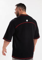 Gorilla Wear Finley Oversized T-shirt - Zwart/Rood