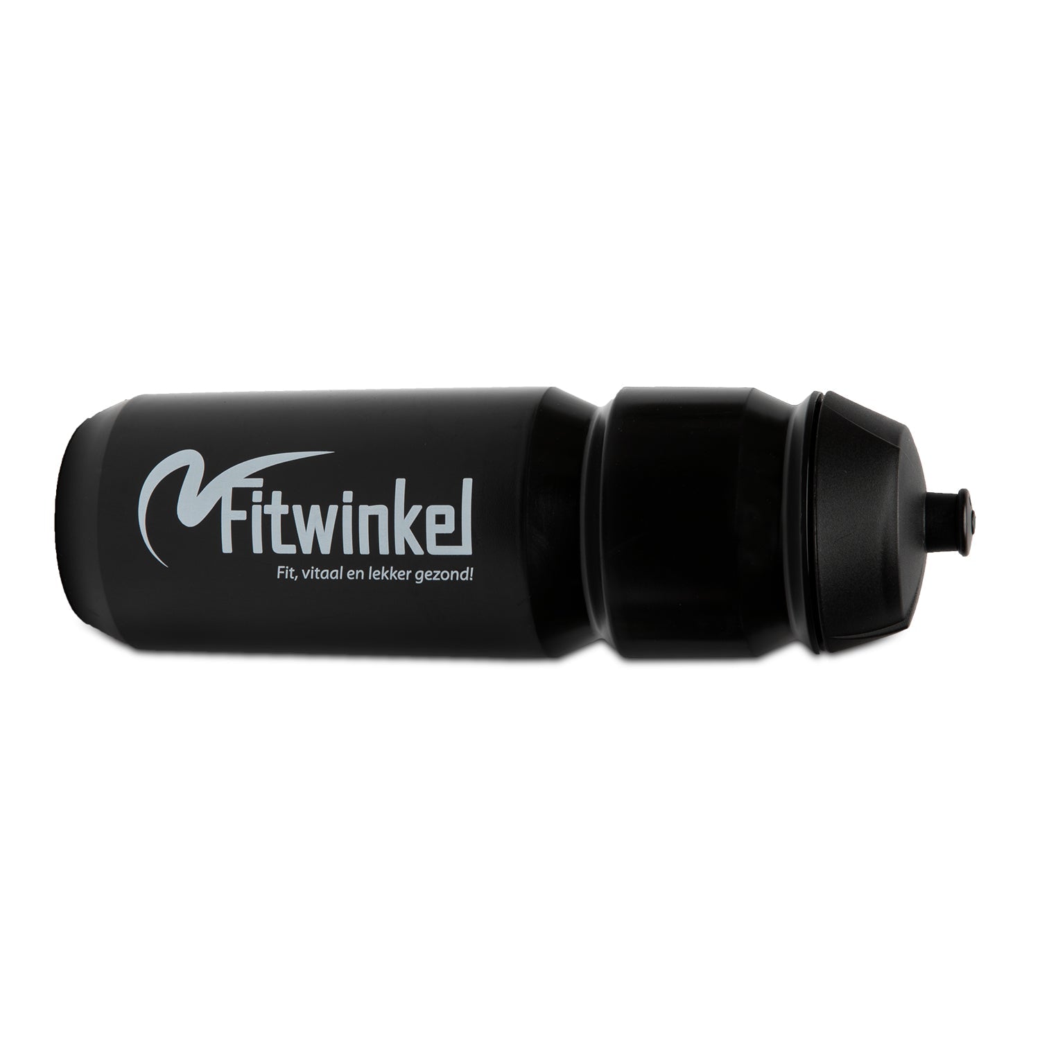 Fitwinkel Bidon - 750 ml - Zwart