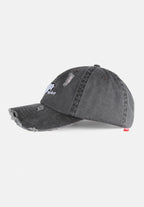 Gorilla Wear Galway Distressed Cap - Pet - Washed Grijs