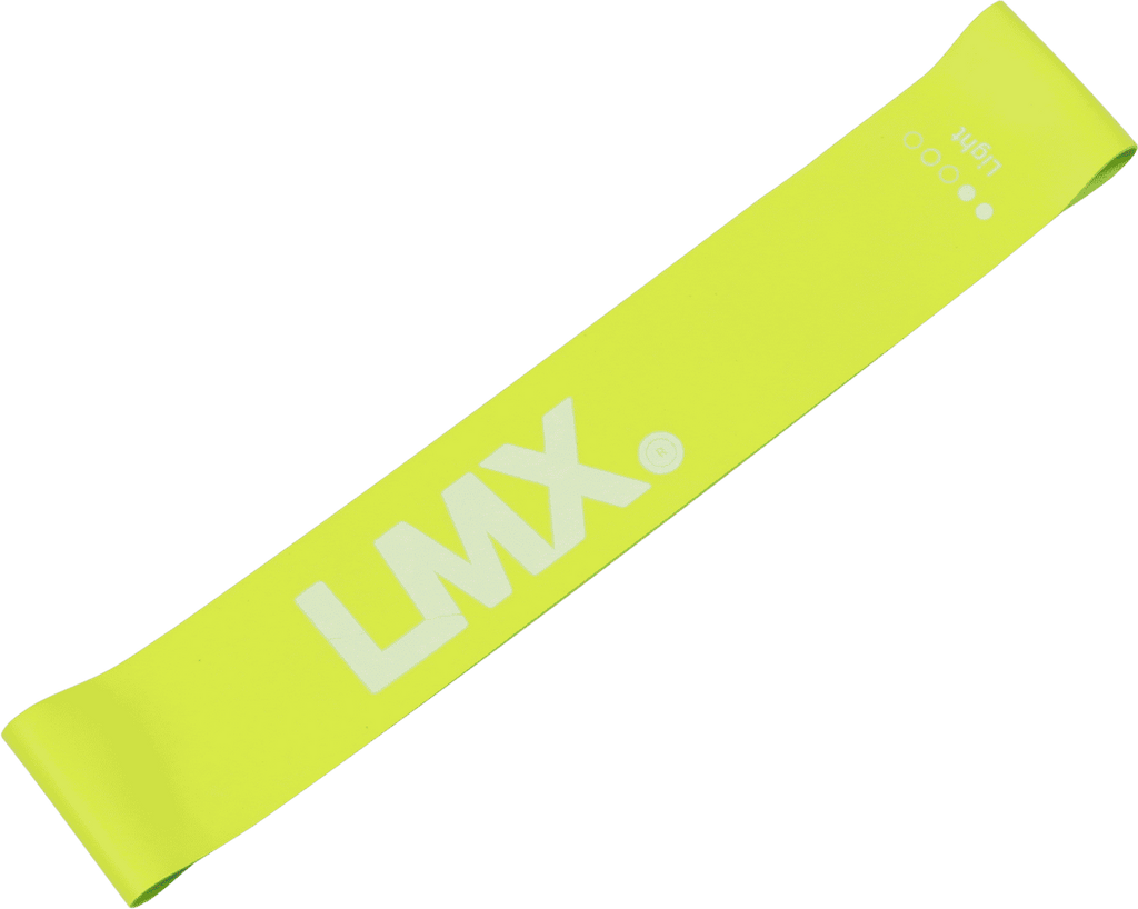 Lifemaxx LMX Mini Weerstandsband - Extra licht - Geel - 10 stuks