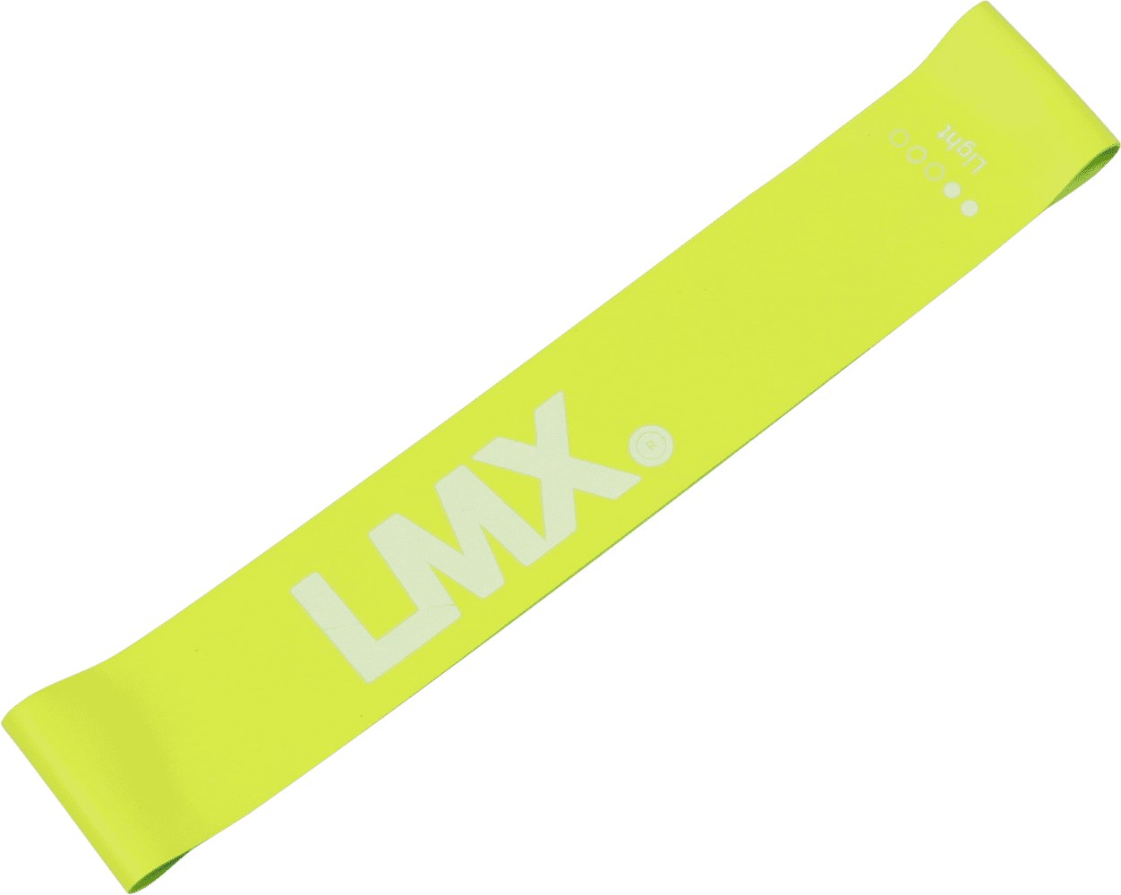 Lifemaxx LMX Mini Weerstandsband - Extra licht - Geel - 10 stuks