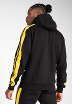 Gorilla Wear Banks Oversized Hoodie - Zwart/Geel