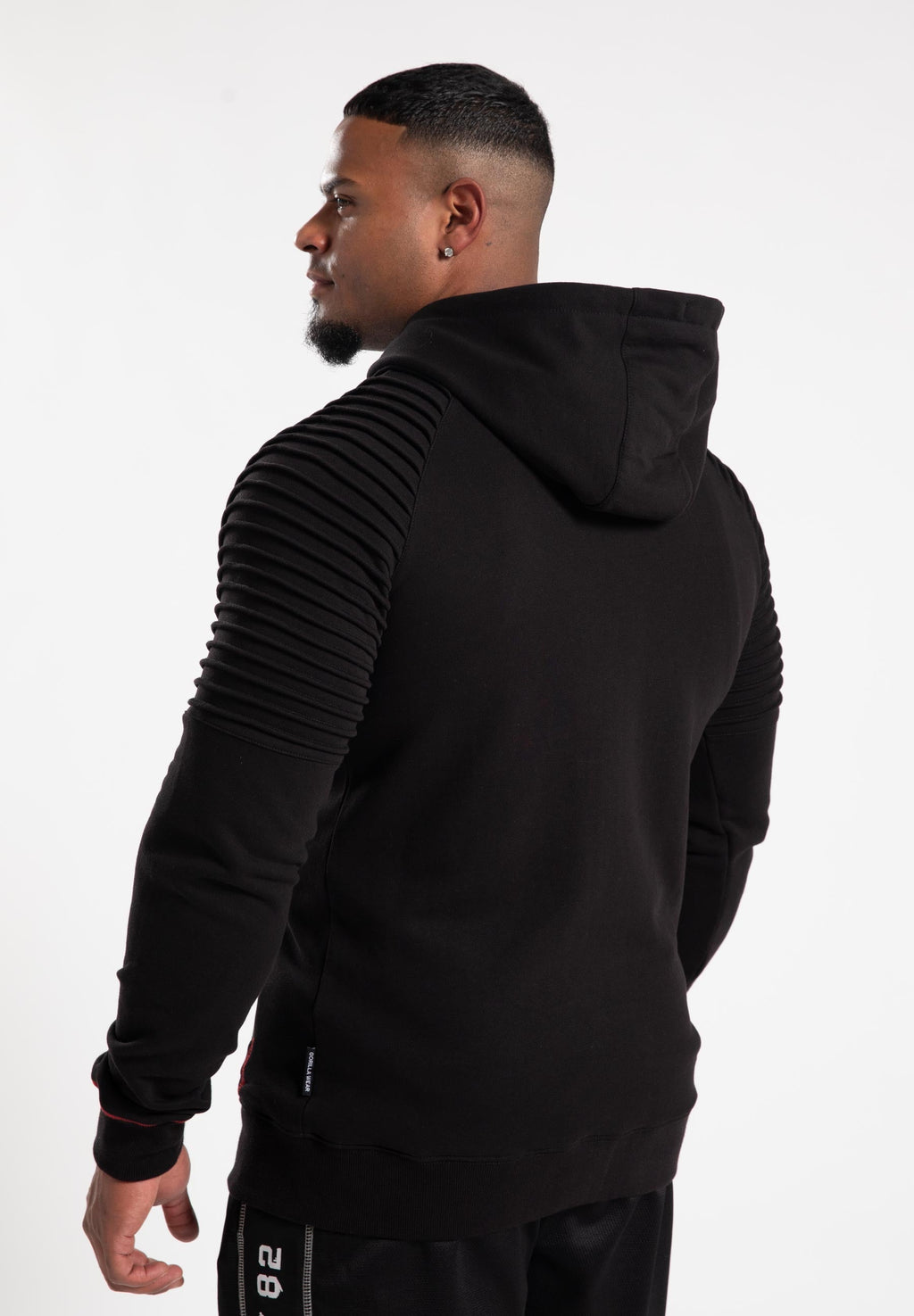 Gorilla Wear Georgia Vest met Capuchon - Zwart