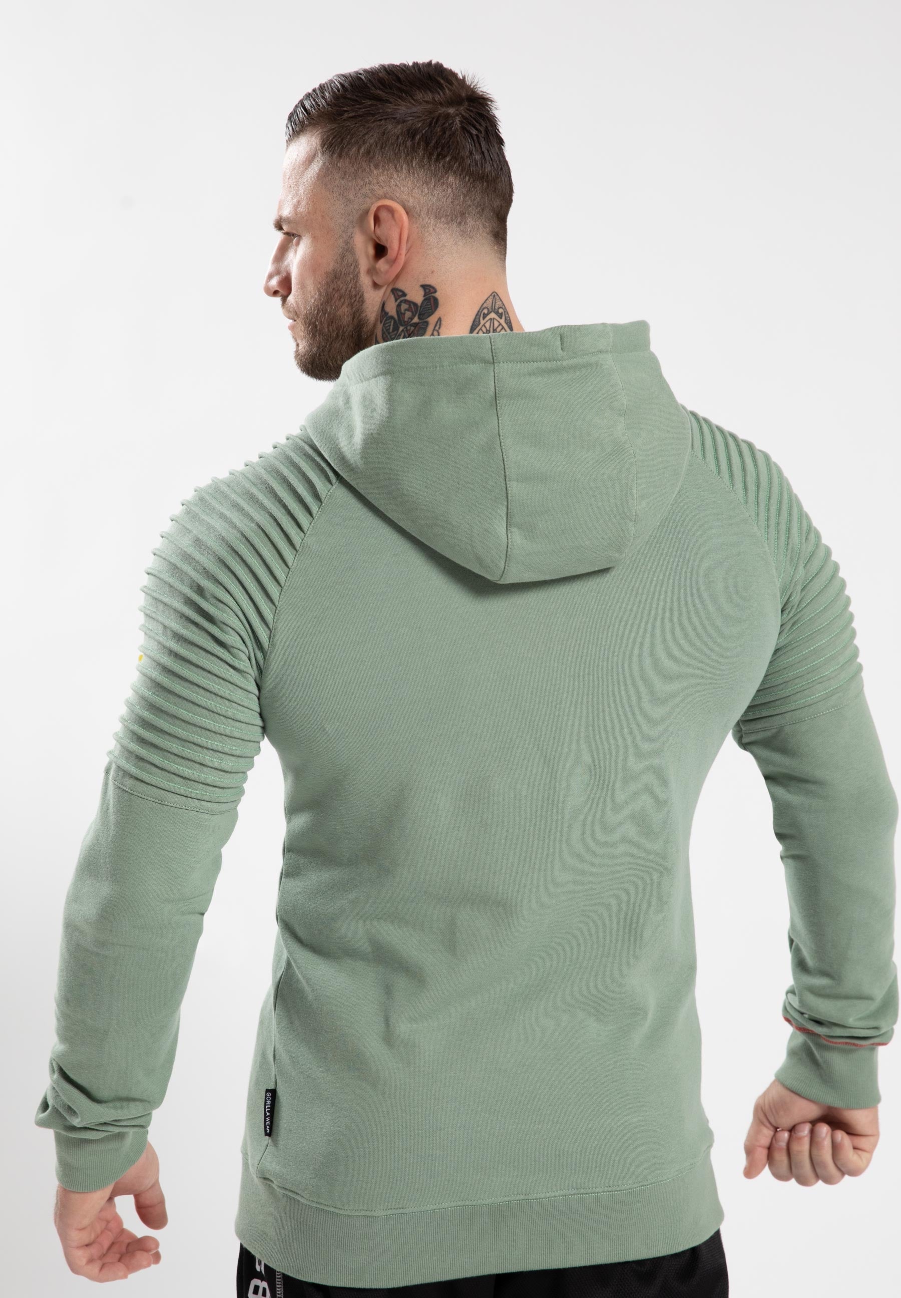 Gorilla Wear Georgia Vest met Capuchon - Groen