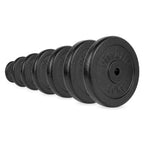 VirtuFit Gietijzeren Halterschijf - Halter gewicht - 30 mm - 2,5 kg - Zwart