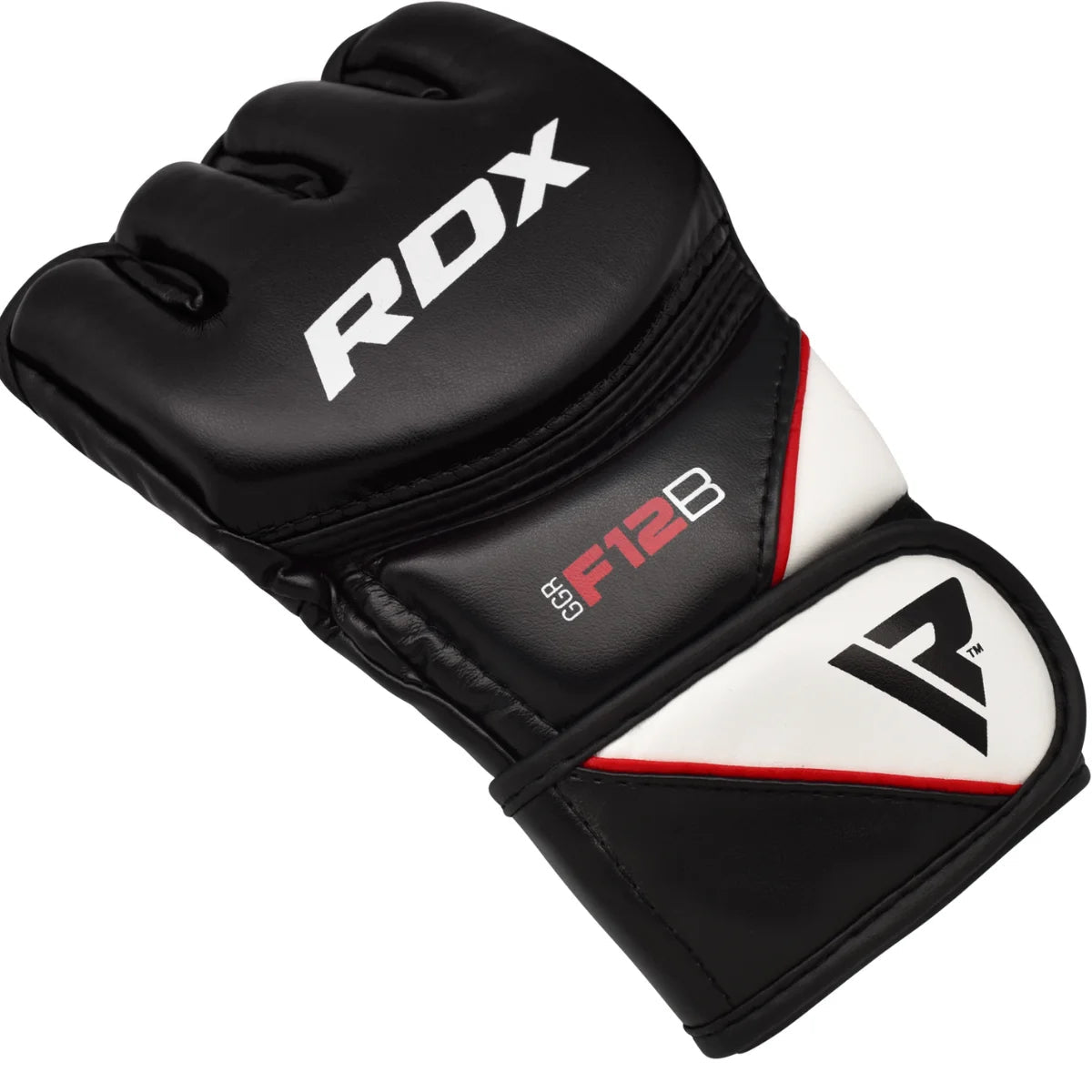 RDX Sports GGRF-12 Grappling Gloves - MMA Handschoenen - Zwart
