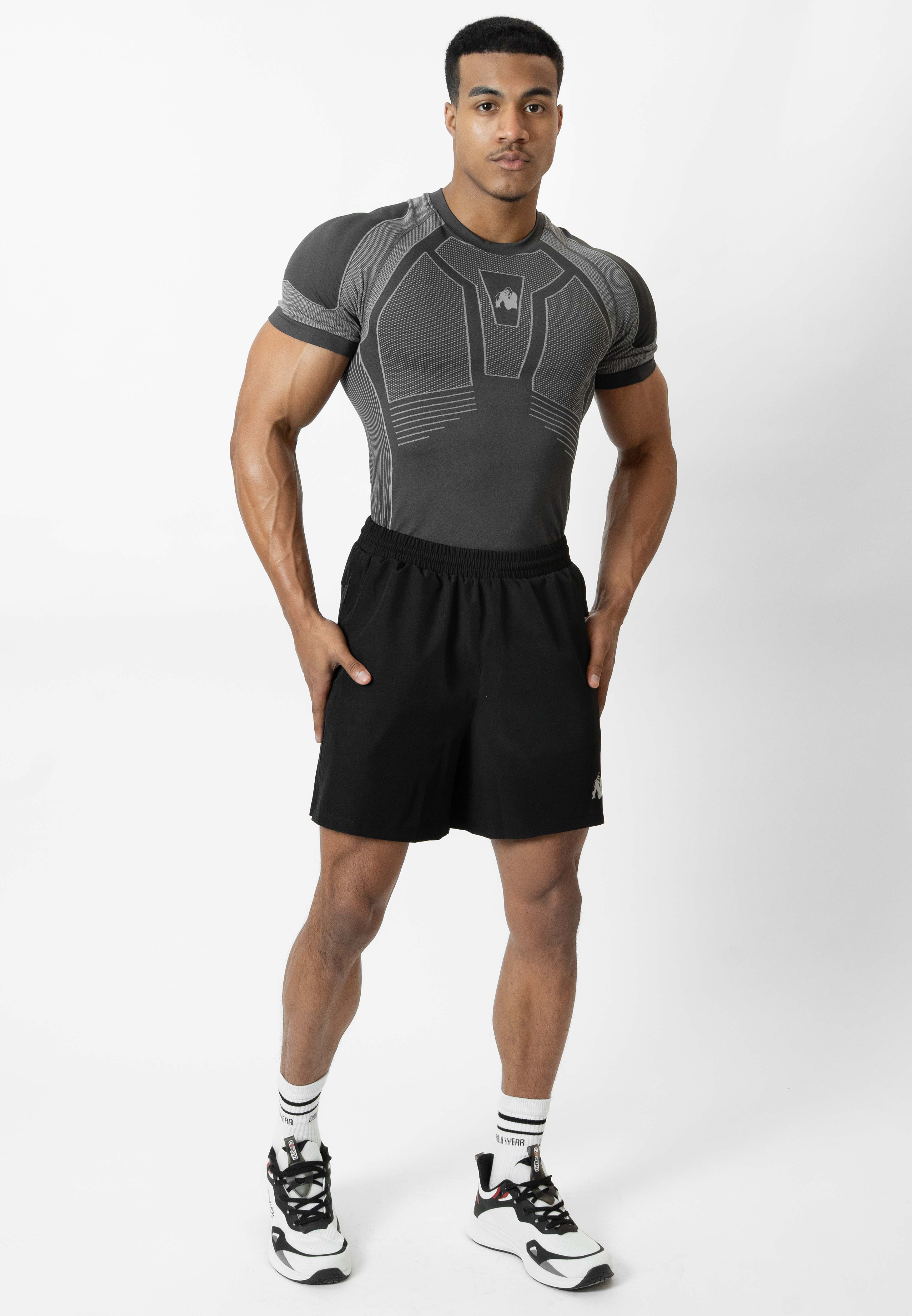 Gorilla Wear Glasgow Shorts - Korte Broek - Zwart