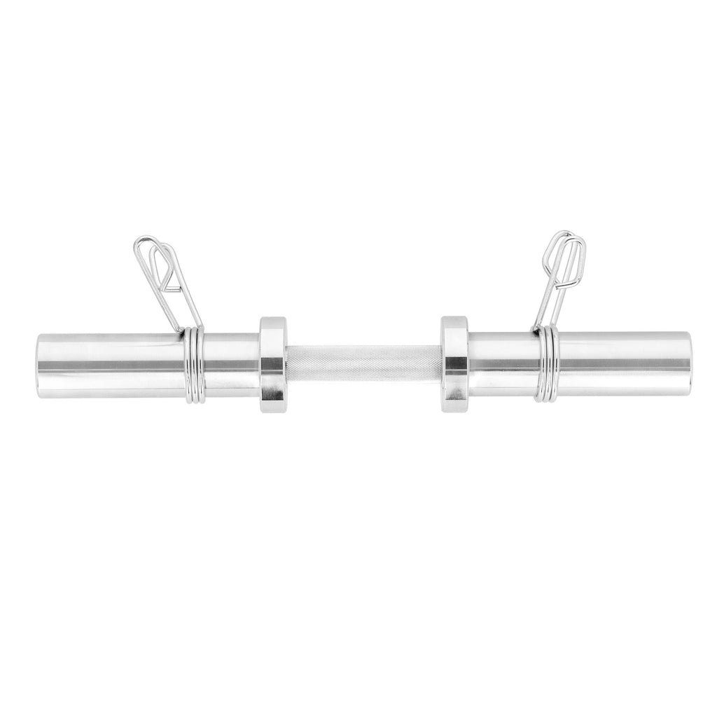 HMS Olympische Dumbbellstang met Veerclipsluiters - 50 mm - 50 cm