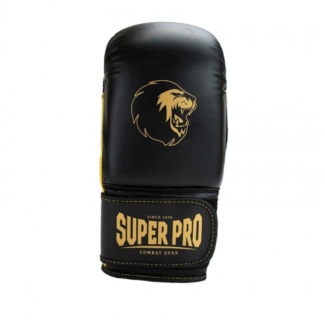 Super Pro Combat Gear Victor Bokszakhandschoenen - Zwart/Goud