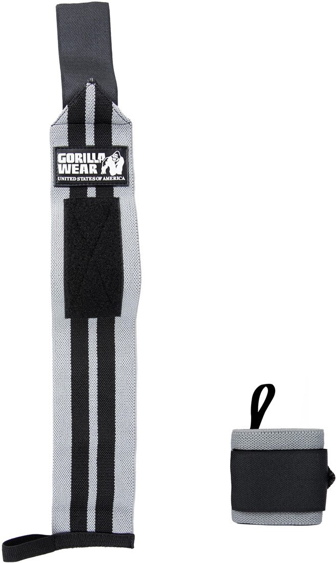 Gorilla Wear Wrist Wraps Pro - Grijs/Zwart
