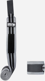 Gorilla Wear Knee Wraps - Grijs/Zwart