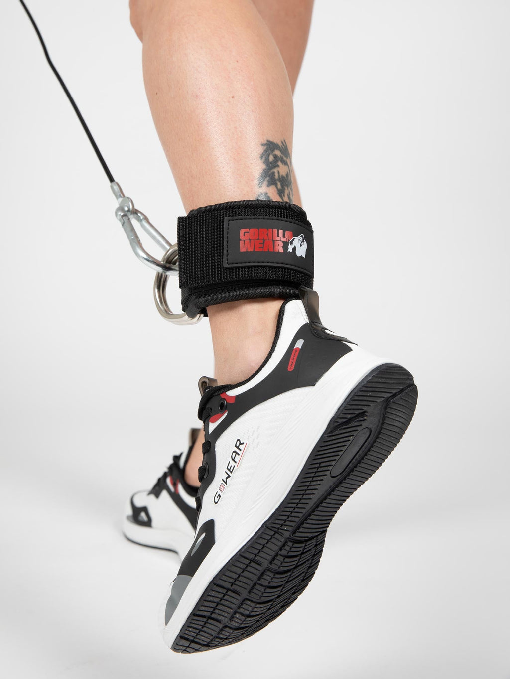 Gorilla Wear Ankle Straps - Zwart