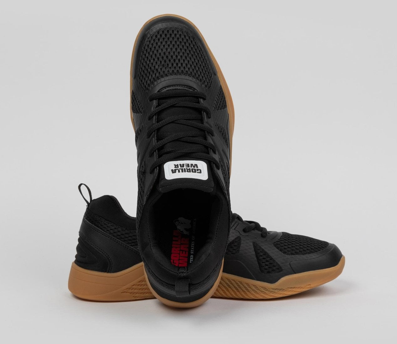 Gorilla Wear Gym Hybrids Sportschoenen - Zwart/Bruin