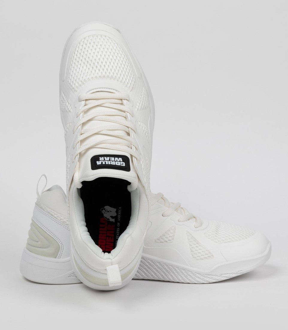 Gorilla Wear Gym Hybrids Sportschoenen - Wit/Wit
