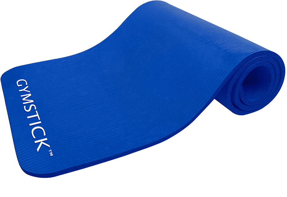 Gymstick Fitnessmat Comfort Blue - Met Online Trainingsvideo's