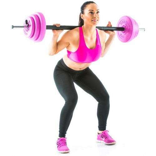 Gymstick Pump Set - Roze - 20 kg - Met Online Trainingsvideo's